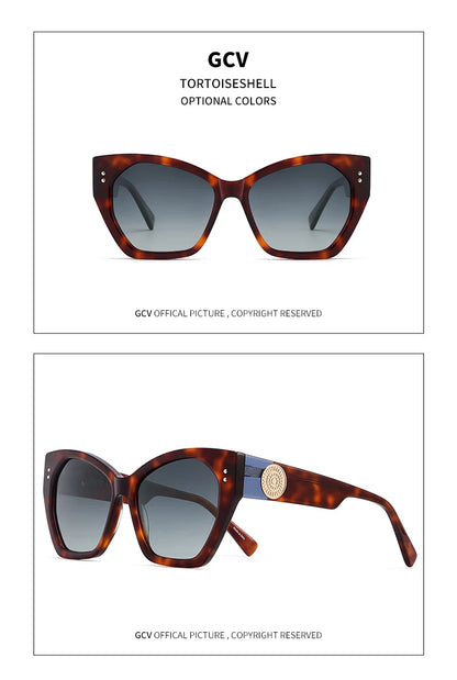 Bold Butterfly Polarized Sunglasses – Acetate Frame