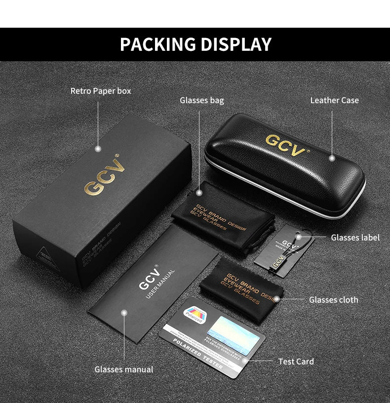 Circular Acetate Sunglasses – Polarized Mirror UV400