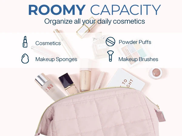 Taslan Wide Opening Cosmetic Case