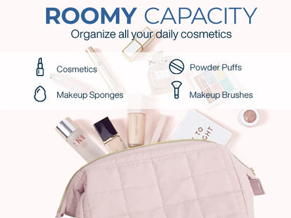 Taslan Wide Opening Cosmetic Case