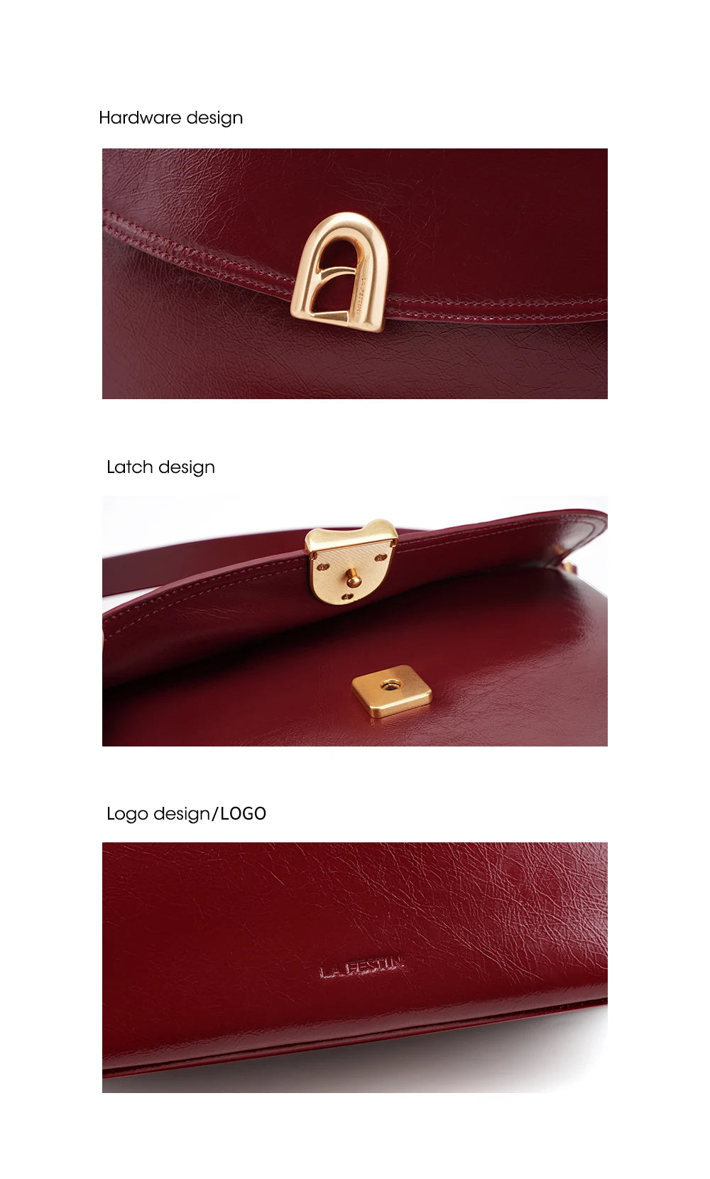 Split Leather Soft Square Shoulder Tote