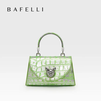 Genuine Leather Doctor Bag – Animal-Print Finish