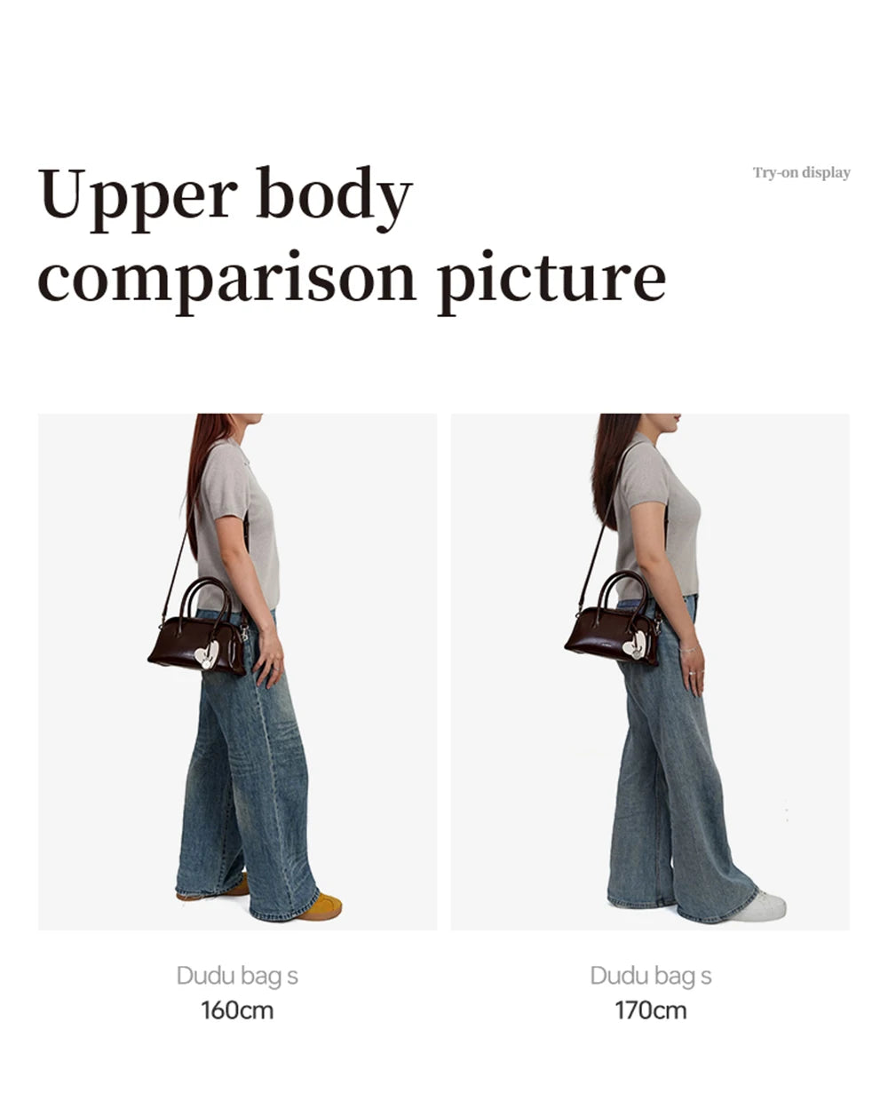 Soft Split Leather Small Tote Shoulder Bag