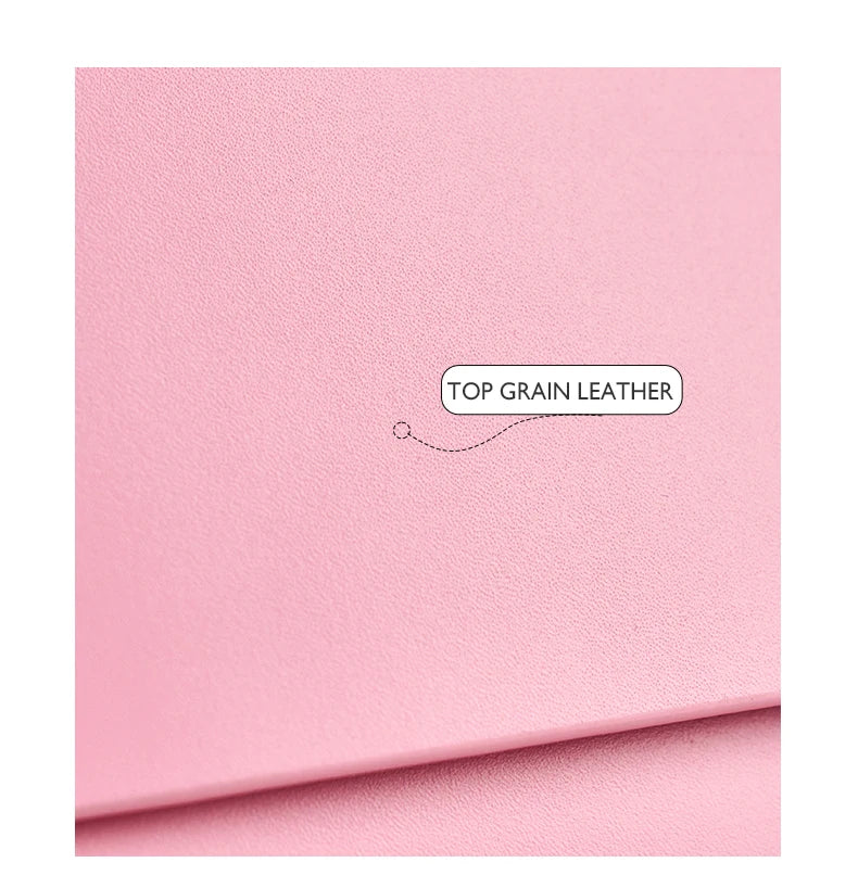 Genuine Leather Boxy Satchel – Diamond Accent Shoulder Bag