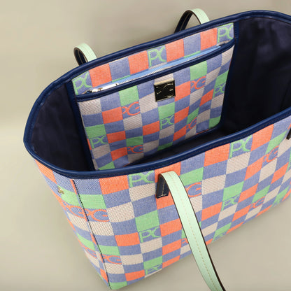 Printed Large Capacity Tote – Fashion Travel & Business Handbag