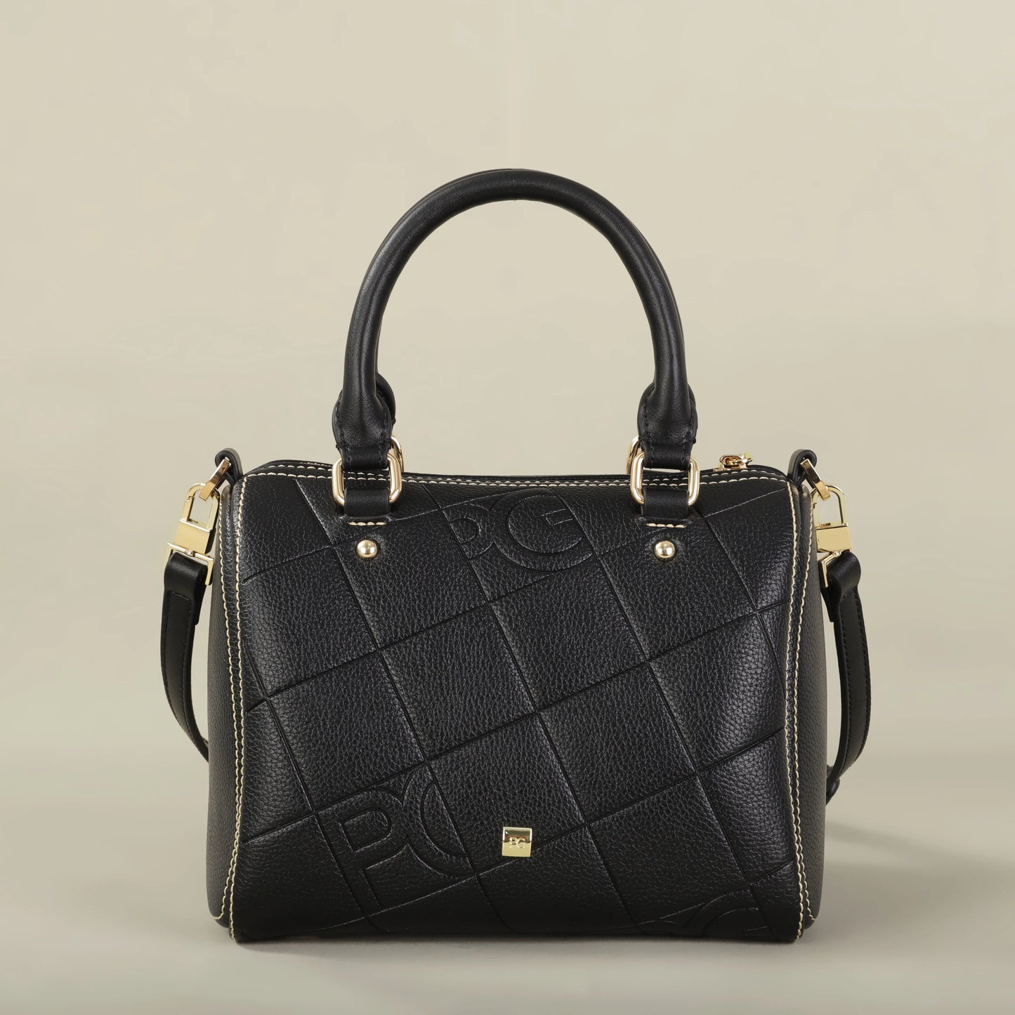 PU Leather Bucket Shoulder Bag