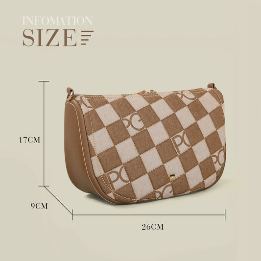 Light Luxury Polyester Shoulder & Crossbody Bag