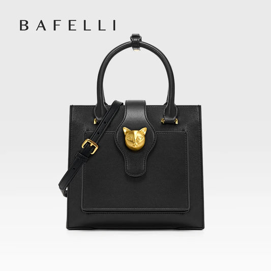 Split Leather Shoulder and Crossbody Bag