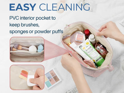 Taslan Wide Opening Cosmetic Case