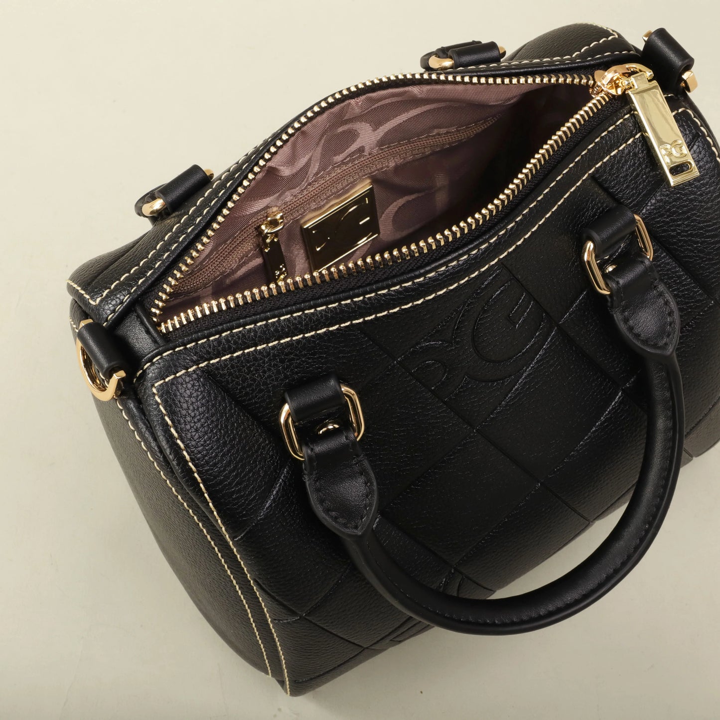 PU Leather Bucket Shoulder Bag