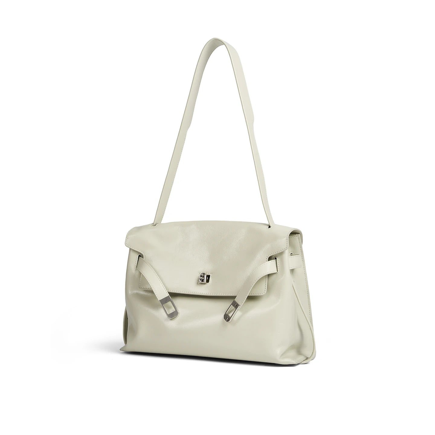 Split Leather Shoulder and Crossbody Tote