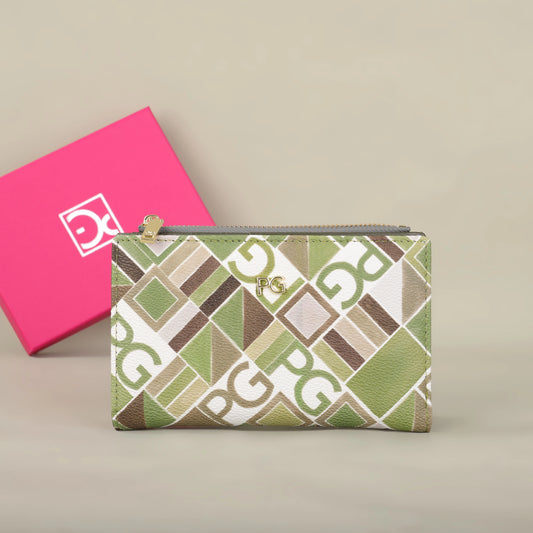 PVC Long Zipper Wallet – Elegant and Spacious Organizer