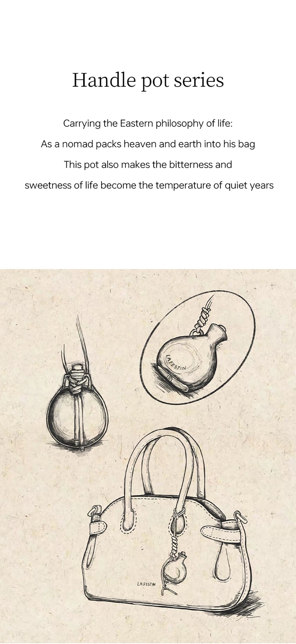 Split Leather Mini Bowling Tote