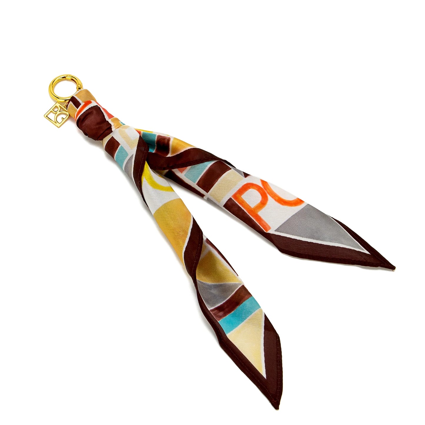 Silk Scarf Pendant Accessory – Chic Multi-Style Luggage and Handbag Decoration