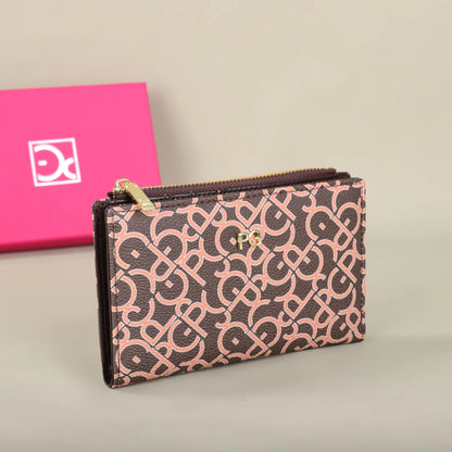 PVC Long Zipper Wallet – Elegant and Spacious Organizer