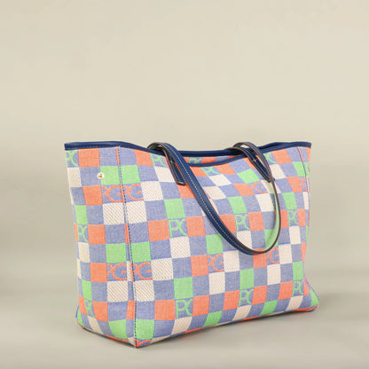 Printed Large Capacity Tote – Fashion Travel & Business Handbag
