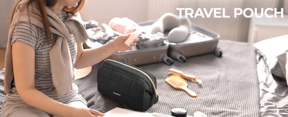 Taslan Wide Opening Cosmetic Case