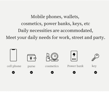 Split Leather Soft Shoulder and Crossbody Bag