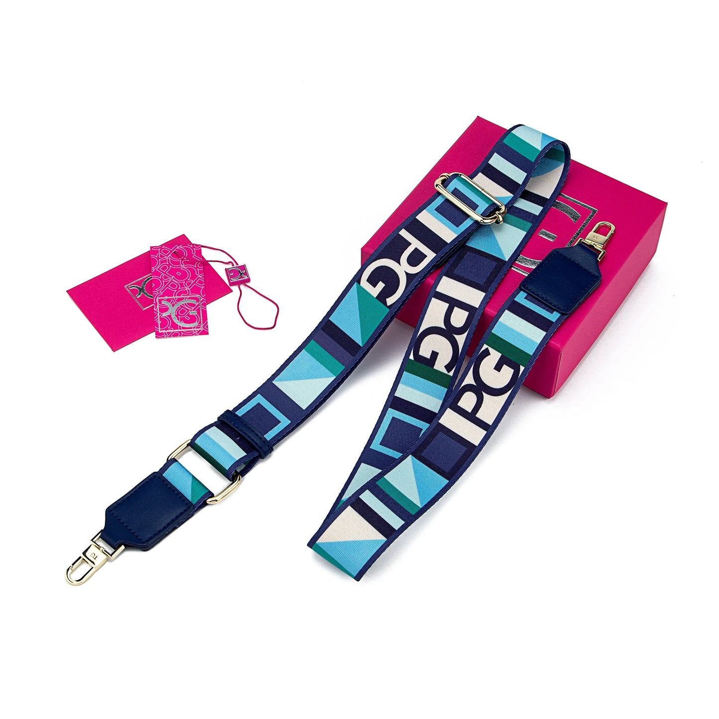 Luxury Retro Jacquard Fabric Shoulder Strap