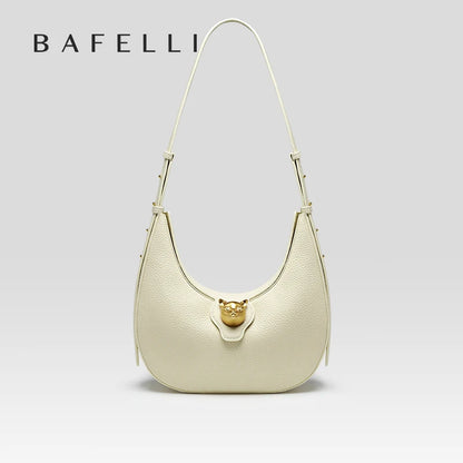 Patchwork Genuine Leather Hobo Shoulder and Crossbody Bag