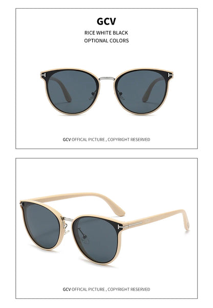 Polycarbonate Cat Eye Polarized Sunglasses